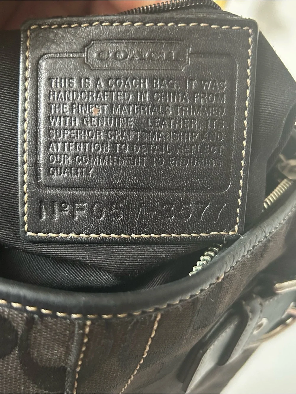 Coach shoulder bag